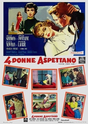 Poster Quattro donne aspettano 1957