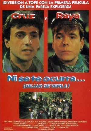 Poster Ni se te ocurra... (dejar de verla) (1991)