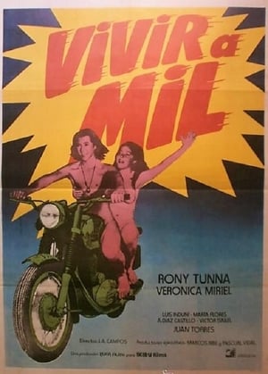 Poster Vivir a mil (1976)