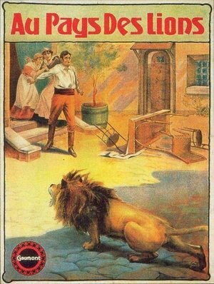 Poster Au pays des lions 1912