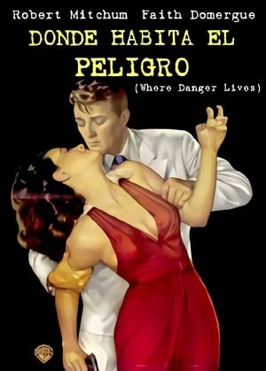 Poster Donde habita el peligro 1950