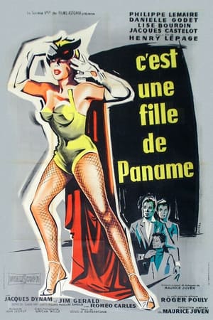 Poster She's a girl from Paris 1957