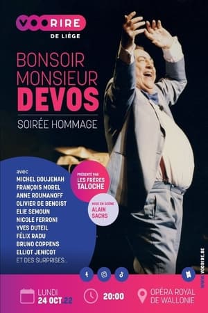Poster Bonsoir Monsieur Devos 2023