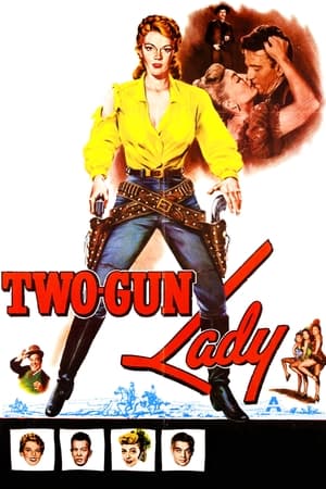 Poster Two-Gun Lady (1955)