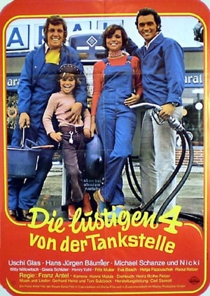 Poster Die lustigen Vier von der Tankstelle 1972