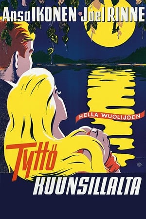 Poster Tyttö kuunsillalta (1953)