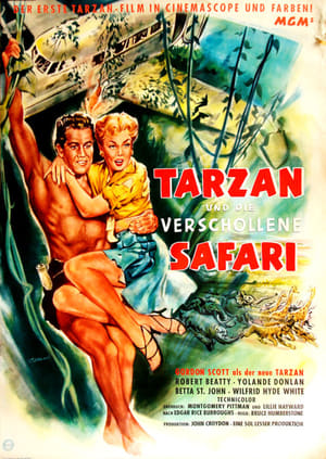 Poster Tarzan und die verschollene Safari 1957