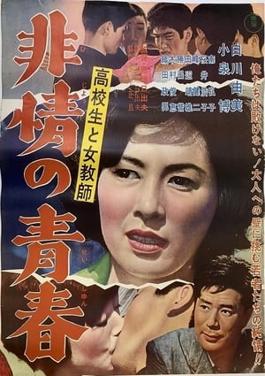 Poster 高校生と女教師 非情の青春 1962