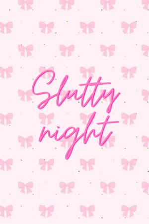 Poster slutty night (2024)