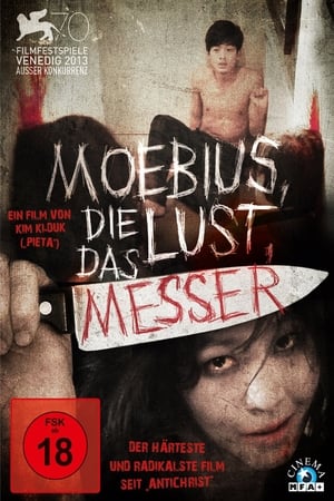 Poster Moebius, die Lust, das Messer 2013