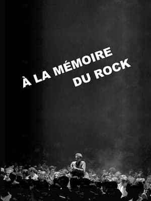 À la mémoire du rock poster