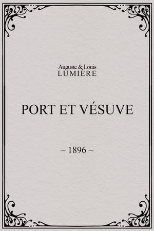Poster Port et Vésuve 1896