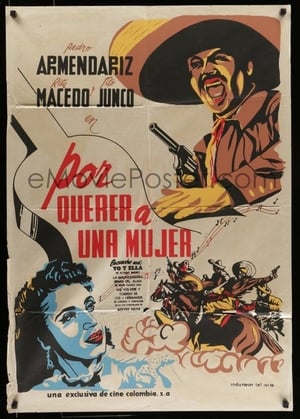 Poster Por querer a una mujer 1951