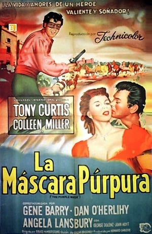 Poster La máscara púrpura 1955