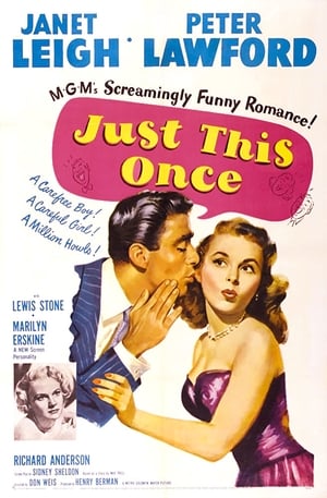 Poster Just This Once (1952)