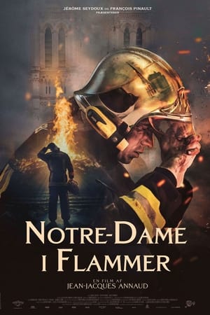 Poster Notre-Dame i flammer 2022