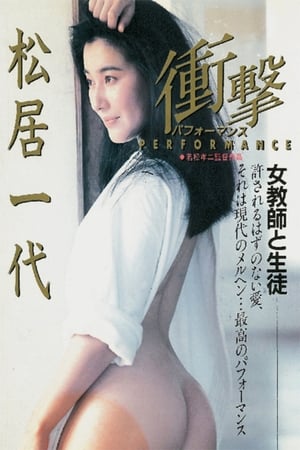 Poster 衝撃　パフォーマンス 1986