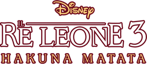 Il re leone 3 - Hakuna matata (2004) Streaming ITA official logo