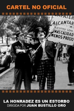 Poster La honradez es un estorbo 1937