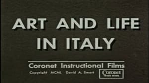 Poster for Art and Life in Italy
