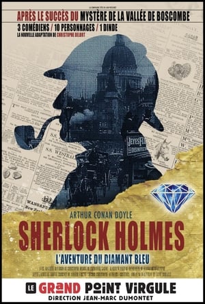 Poster Sherlock Holmes et l'Aventure du Diamant Bleu (2023)