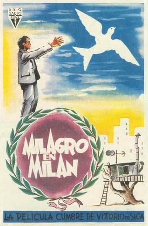 Poster Milagro en Milán 1951
