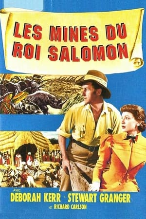 Poster Les mines du roi Salomon 1950