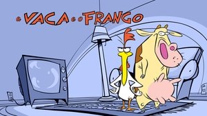 poster Cow and Chicken