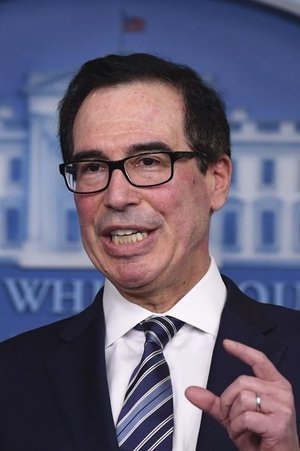 Foto retrato de Steven Mnuchin