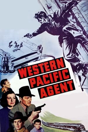 Poster Western Pacific Agent 1950