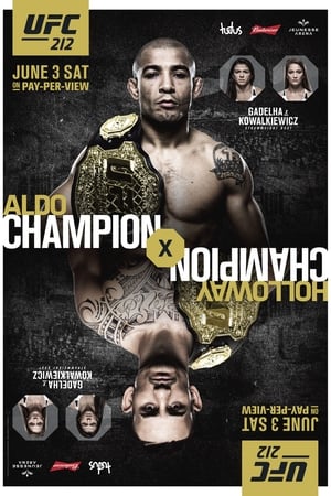 Poster UFC 212: Aldo vs. Holloway (2017)