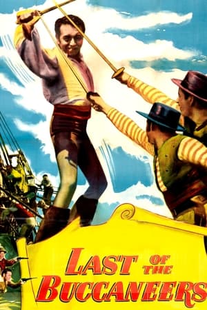 Poster Last of the Buccaneers 1950