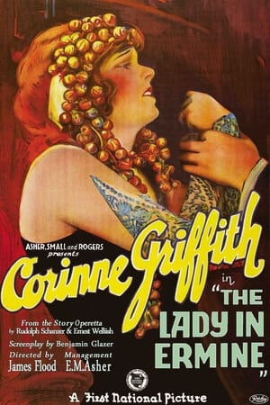 Poster The Lady in Ermine 1927