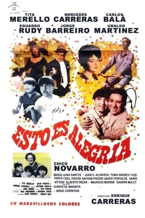 Poster Esto es alegría 1967