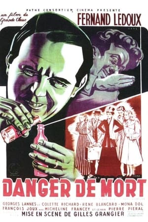 Poster Danger de mort 1947