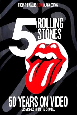 Poster Rolling Stones: 50 Years on Video - Black Edition 2013