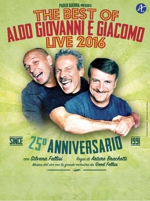 Poster The Best of Aldo Giovanni e Giacomo 2016