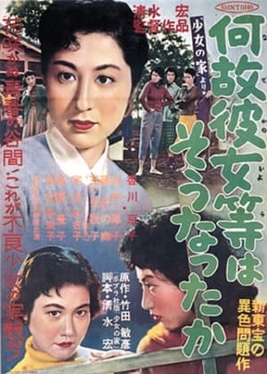 Poster 何故彼女等はそうなったか 1956