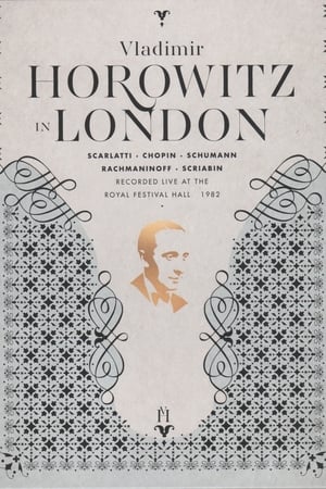 Poster Horowitz in London (1982)