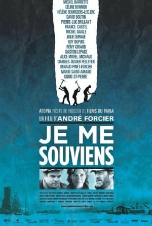 Je me souviens poster