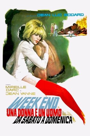 Poster Week-end, un uomo e una donna dal sabato alla domenica 1967