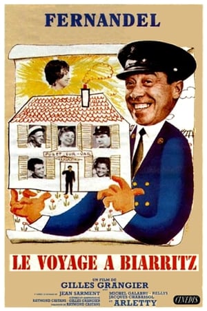 Poster Le Voyage à Biarritz 1963