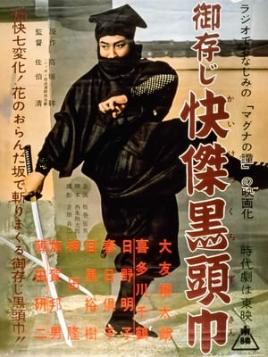 Poster The Black Hooded Man (1955)