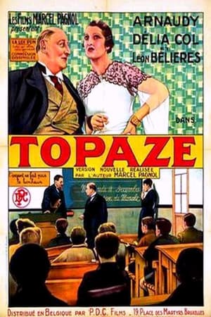 Topaze poster