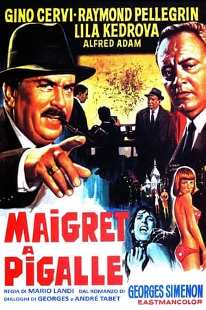 Poster Maigret at the Pigalle 1966