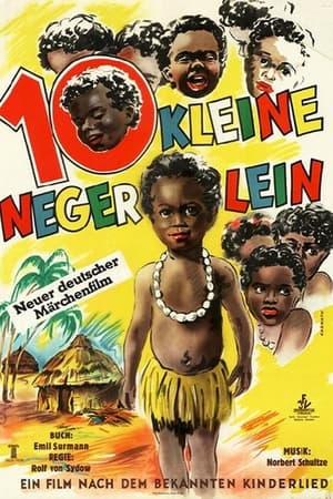 Poster Zehn kleine Negerlein (1954)