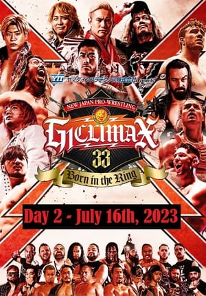 Poster NJPW G1 Climax 33: Day 2 2023