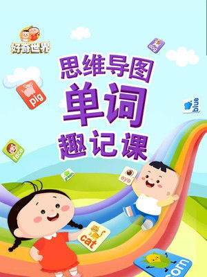 好奇世界思维导图单词趣记课