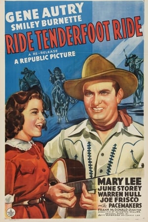 Poster Ride, Tenderfoot, Ride 1940