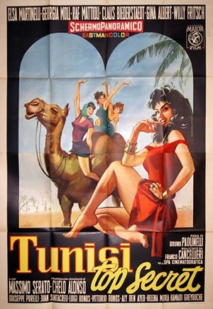 Poster Tunisi top secret (1959)